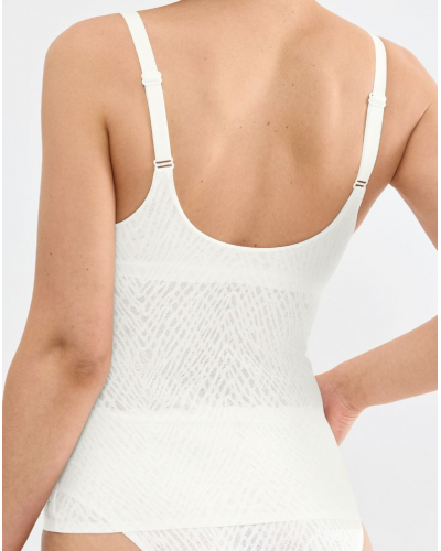 T-shirt push-up con escote V Sloggi Zero Feel Bliss (Silk White)