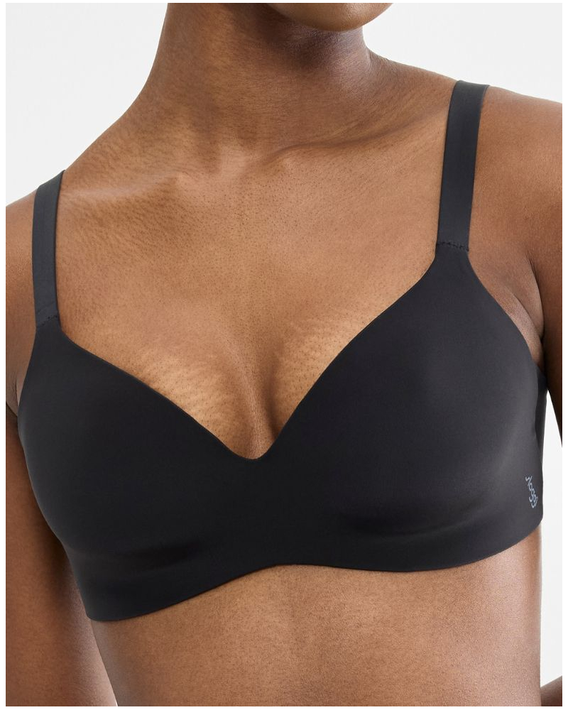 Brassière push-up sans armature Sloggi Zero Feel (Noir)