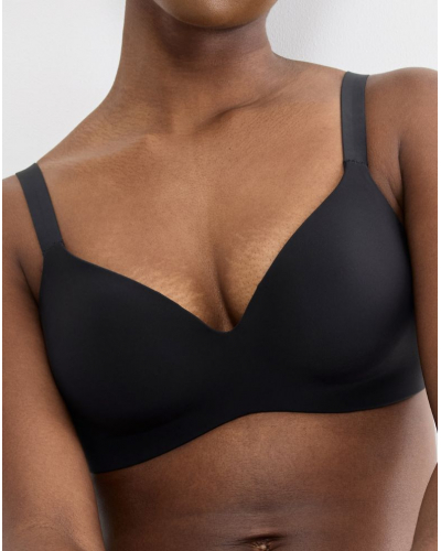 Push-up bralette wireless Sloggi Zero Feel (Black)