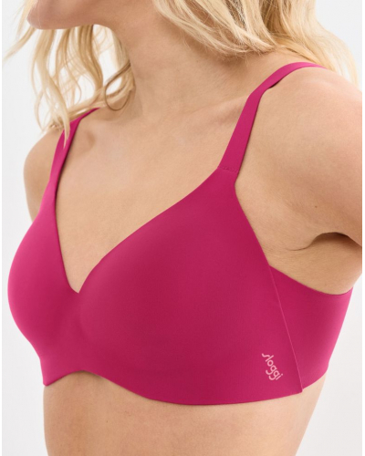 Sostén push-up sin aros Sloggi Zero Feel (Berry)