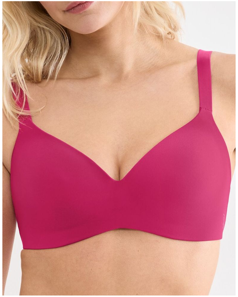 Sostén push-up sin aros Sloggi Zero Feel (Berry)