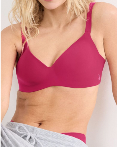 Sostén push-up sin aros Sloggi Zero Feel (Berry)