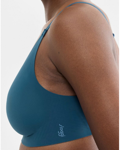 Soutien-gorge push-up sans armature Sloggi Zero Feel (Smoky Blue)