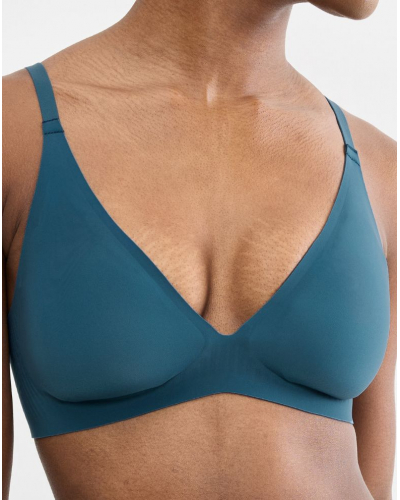 Wireless push-up bra Sloggi Zero Feel (Smoky Blue)