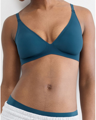 Sujetador sin aros push-up Sloggi Zero Feel (Smoky Blue)