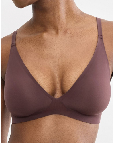 Wireless push-up bra Sloggi Zero Feel (Merlot)