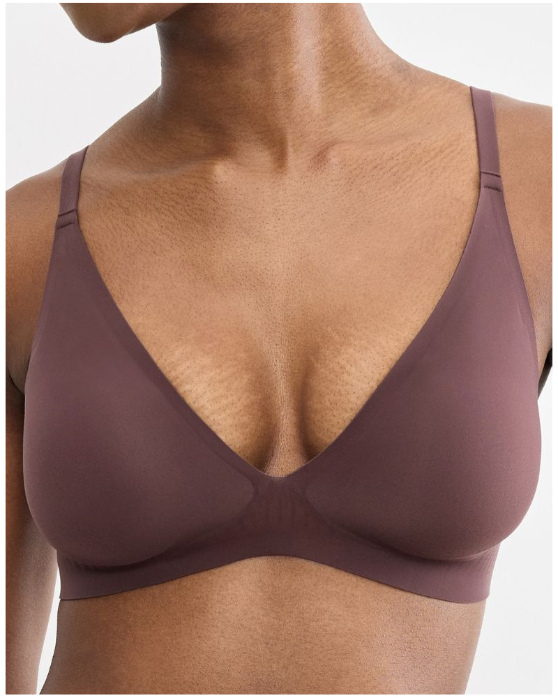 Sujetador sin aros push-up Sloggi Zero Feel (Merlot)