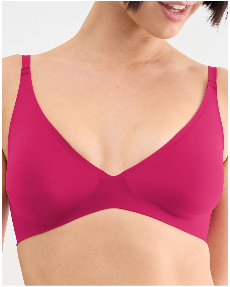 Wireless push-up bra Sloggi Zero Feel (Berry)