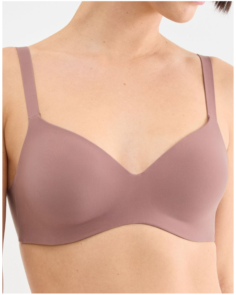 Push-up bralette wireless Sloggi Zero Feel (Cacao)