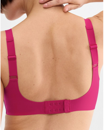Brassière décolleté plongeant Sloggi ZERO Feel (Berry)
