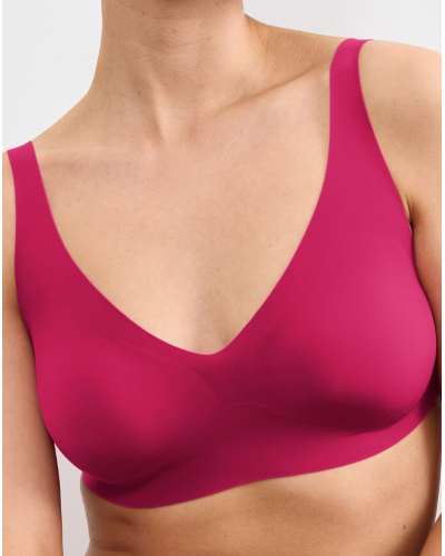 Plunging neckline bra Sloggi ZERO Feel (Berry)