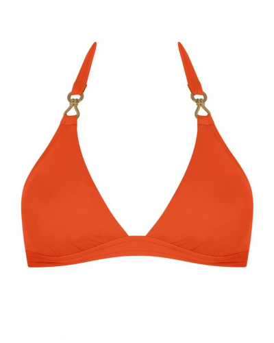 Soutien-gorge de bain triangle Lise Charmel Sillage Couture (Orange Sillage)