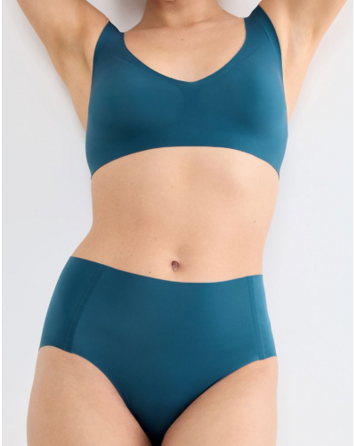 Calzoncillo cintura alta Sloggi ZERO Feel (Smoky Blue)
