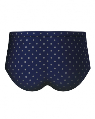 Calzoncillo abrió cintura alta 100% Algodón Eminence Motifs (Marine)