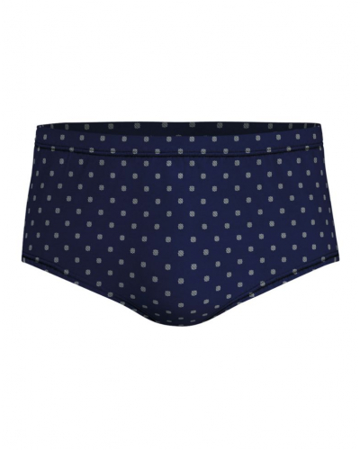 Calzoncillo cerrado de talle alto 100% algodón Eminence Motifs (Marine)