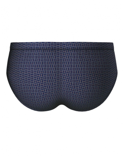 Calzoncillo de tiro bajo 100% algodón Eminence Motifs (Marine)