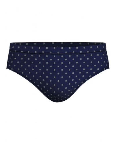 Low-rise brief 100% Cotton Eminence Motifs (Marine)