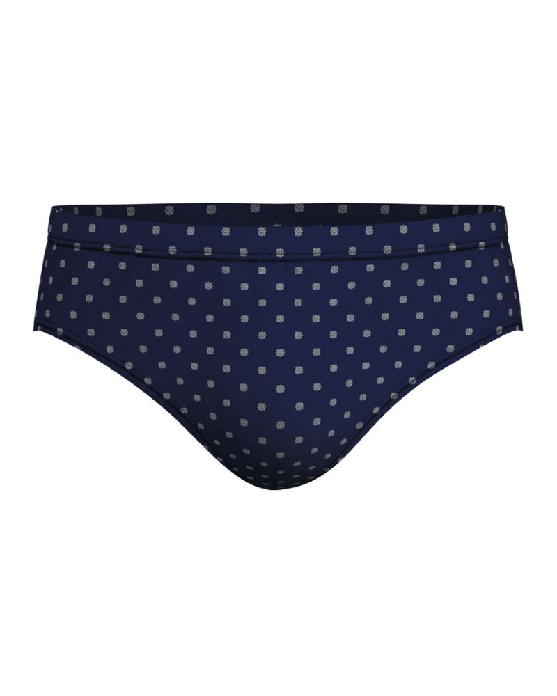 Calzoncillo de tiro bajo 100% algodón Eminence Motifs (Marine)
