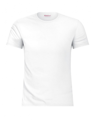 Short-sleeved t-shirt 100% cotton Eminence Interlock (White)