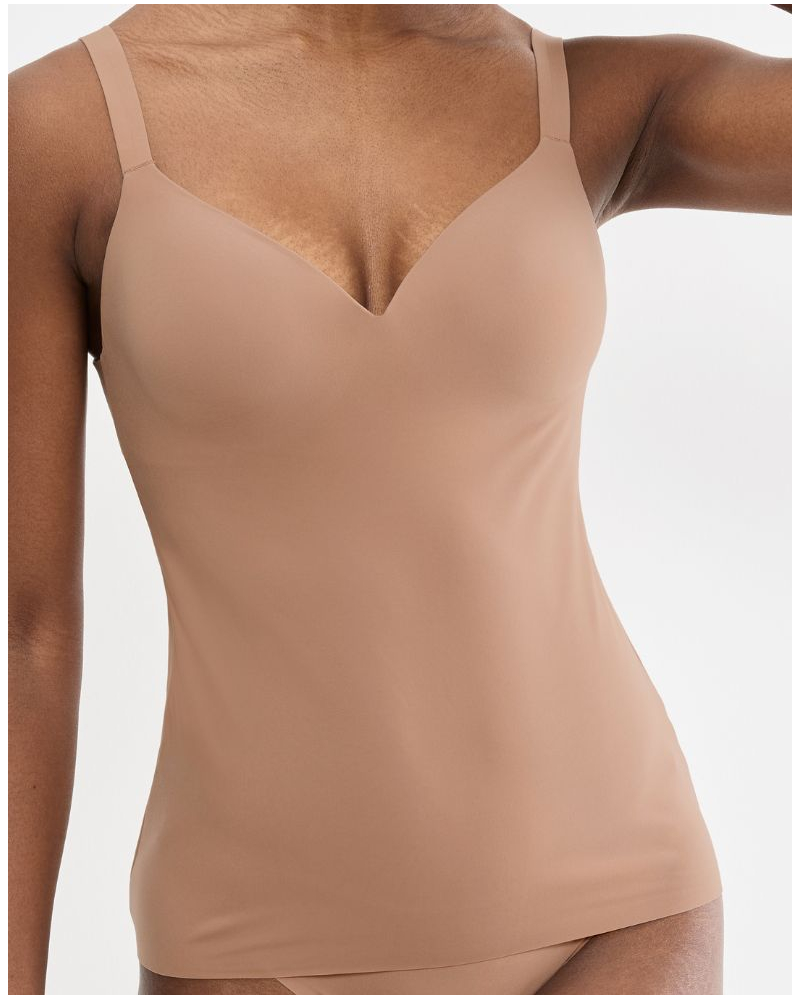 T-shirt push-up V-neck Sloggi Zero Feel Bliss (Nostlagic Brown)