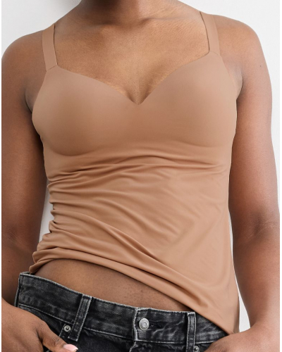 T-shirt push-up col V Sloggi Zero Feel Bliss (Nostlagic Brown)