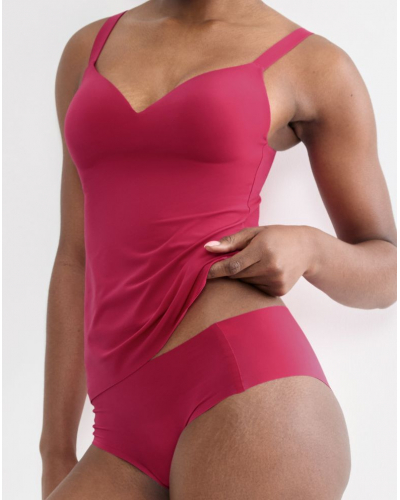 T-shirt push-up con escote V Sloggi Zero Feel Bliss (Berry)