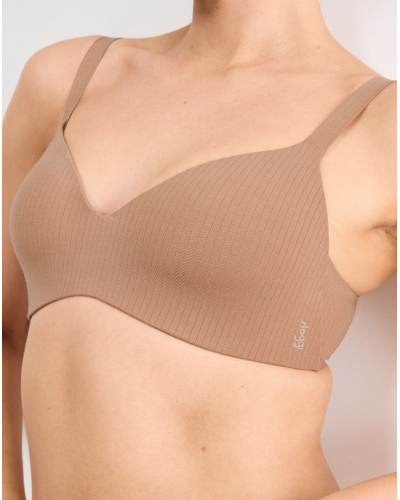 Sostén push-up sin aros modal Sloggi Zero Feel Pure (Nostlagic Brown)