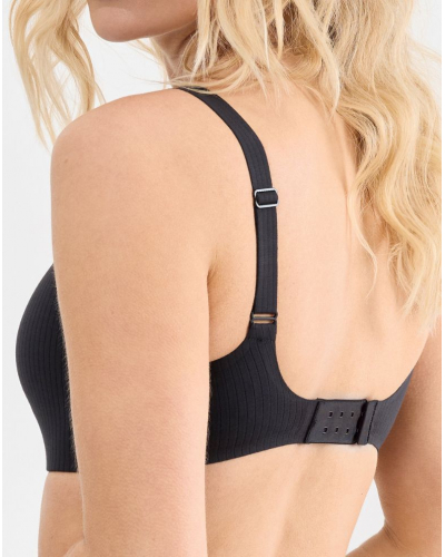 Push-up bralette wireless modal Sloggi Zero Feel Pure (Black)