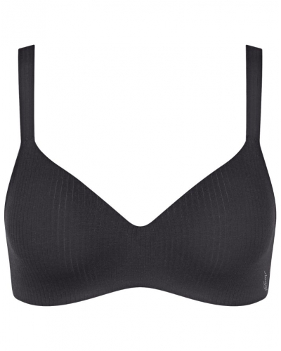Sostén push-up sin aros modal Sloggi Zero Feel Pure (Negro)