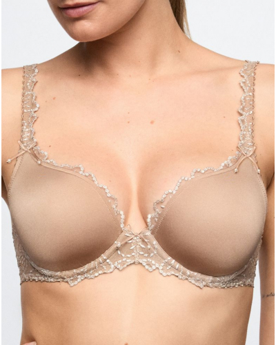 Soutien-gorge rembourré forme cœur Marie Jo Jane (Sand)