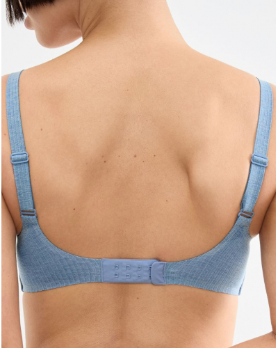 Brassière push-up sans armature modal Sloggi Zero Feel Pure (Liberty Blue)