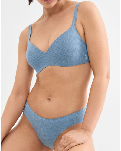 Brassière push-up sans armature modal Sloggi Zero Feel Pure (Liberty Blue)