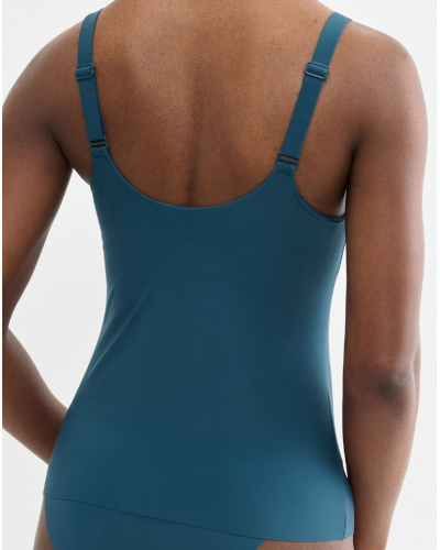 T-shirt push-up V-neck Sloggi Zero Feel Bliss (Smocky Blue)