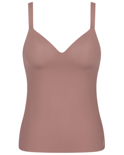 T-shirt push-up col V Sloggi Zero Feel Bliss (Cacao)