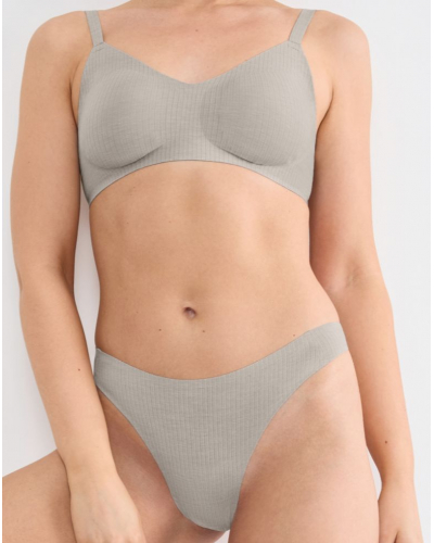 Tanga algodón modal Sloggi Zero Feel Pure (Creamy Dream)