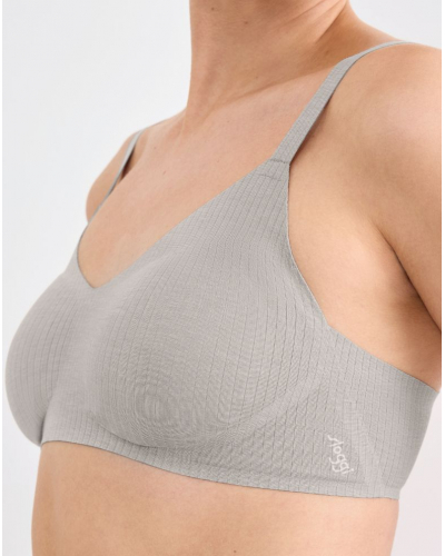 Bralette cotton modal Sloggi Zero Feel Pure (Creamy Dream)