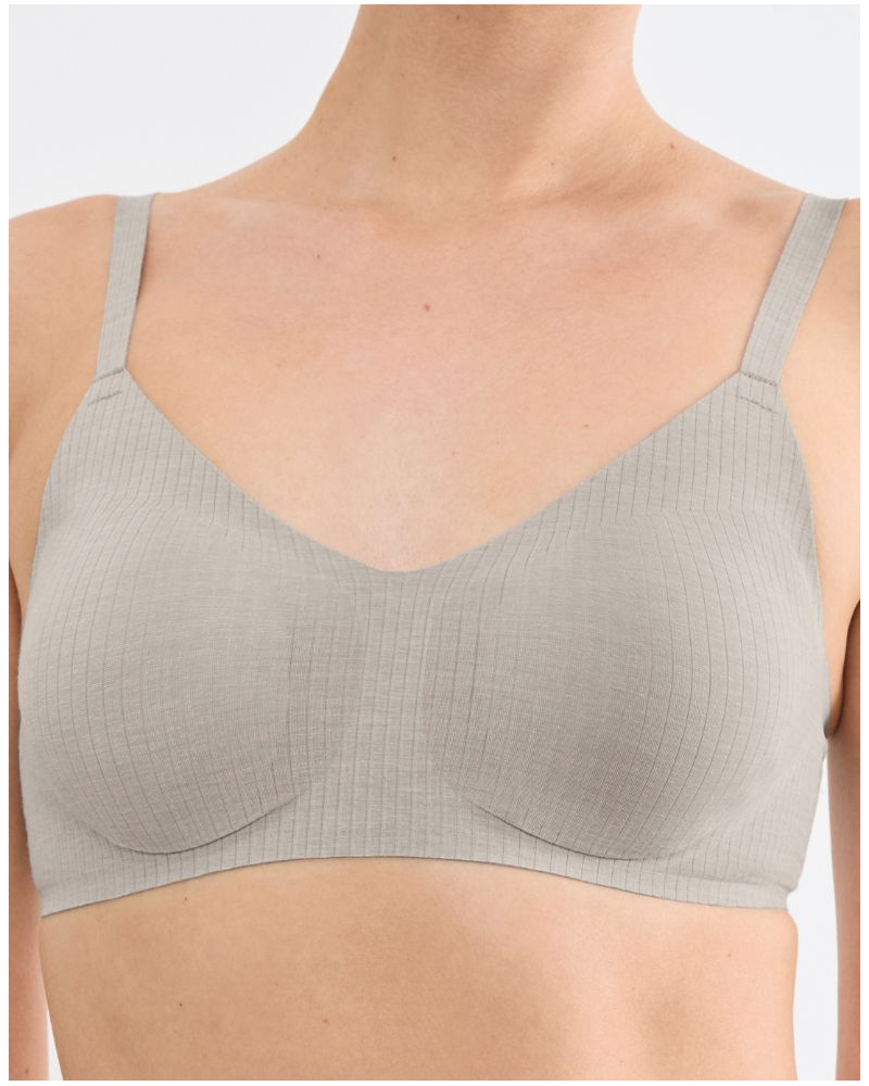 Bralette cotton modal Sloggi Zero Feel Pure (Creamy Dream)