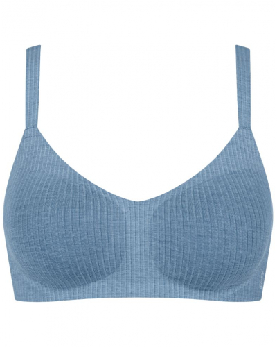 Brassière coton modal Sloggi Zero Feel Pure (Liberty Blue)