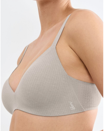 Soutien-gorge push-up sans armature Sloggi Zero Feel Pure (Creamy Dream)