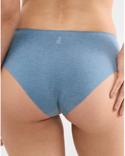 Slip échancré coton modal Sloggi Zero Feel Pure (Liberty Blue)