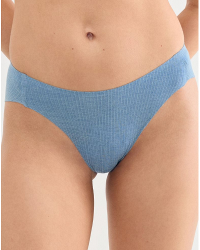 High-leg brief cotton modal Sloggi Zero Feel Pure (Liberty Blue)