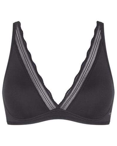 Plunging neckline bra Sloggi Go Blush (Black)