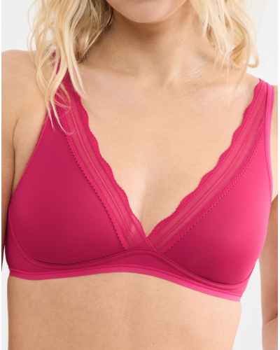 Plunging neckline bra Sloggi Go Blush (Berry)