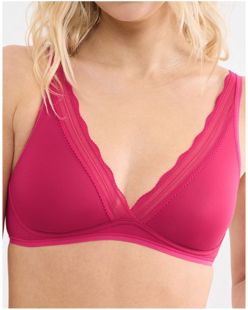 Brassière décolletté plongeant Sloggi Go Blush (Berry)