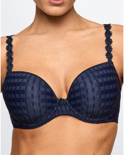 Padded plunge bra MARIE JO Avero (Velvet blue)