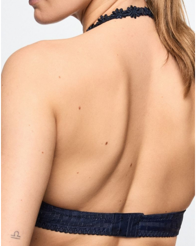 Padded balcony bra Marie Jo Avero (Velvet blue)