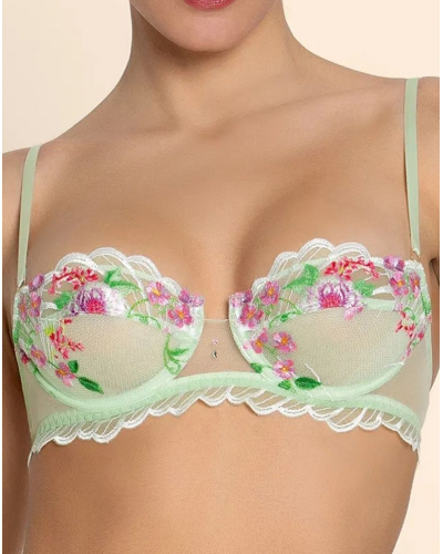 Soutien-gorge corbeille Lise Charmel Libertine en Fleurs (Nature Libertine)