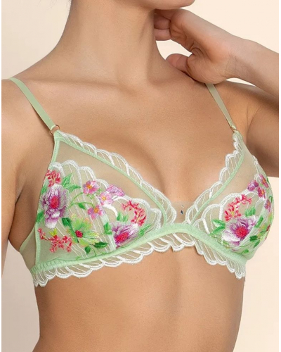 Soutien-gorge sans armature Lise Charmel Libertine en Fleurs (Nature Libertine)