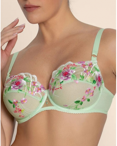 Sujetador corbeille bienestar Lise Charmel Libertine en Fleurs (Nature Libertine)
