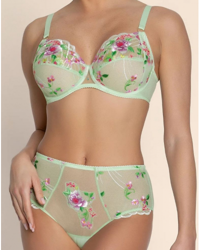 Soutien-gorge armatures bien-être Lise Charmel Libertine en Fleurs (Nature Libertine)